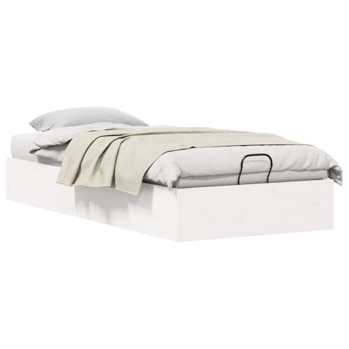 Отоман легло рамка с хранилище Бяло 75 x 190 cm