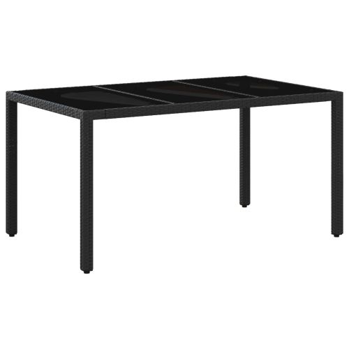 Комплект за хранене на открито 7 pcs Черно и кремаво бяло