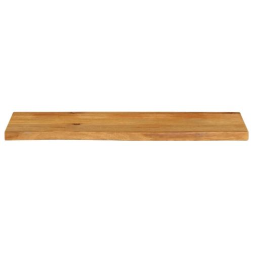 Плот за маса, жив ръб, 100x40x2,5 см, масивно дърво манго