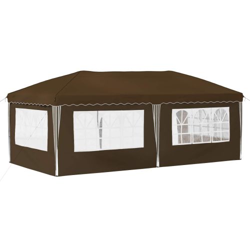 Поп-ъп парти палатка 575 x 289 x 245 см Таупе