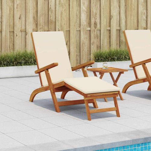 Сгъваем и reclining шезлонг 55 x 146 x 91 см