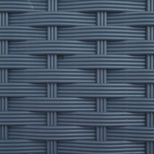 Повдигнато легло с решетка и покривка Сив 203,5 x 40 x 125 см
