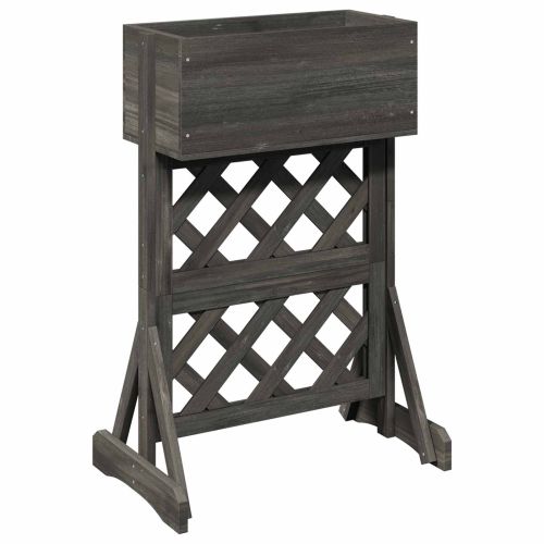 Вертикална градинска решетката Сиво 48 x 30 x 70,5 см