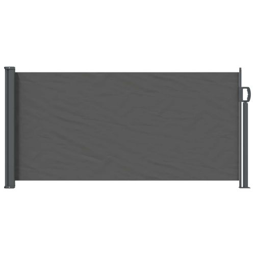 Сгъваема странична перголка Антрацит 300 x 100 cm Полиестер