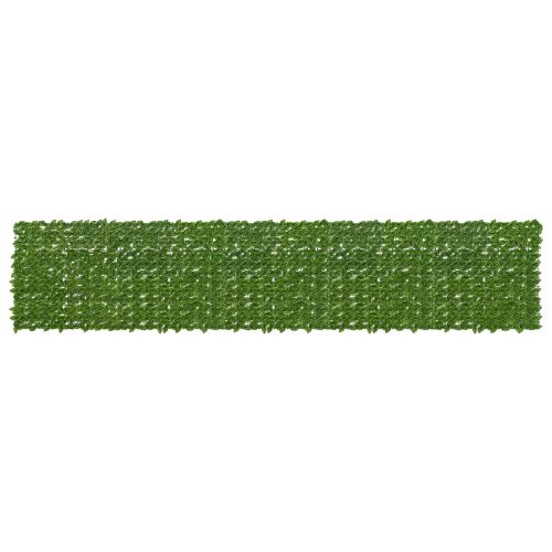 Завеса за балкон с листа Зелен и жълт 500 x 100 cm