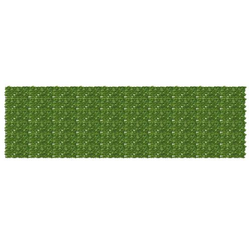 Завеса за балкон с листа Зелен и жълт 500 x 150 cm