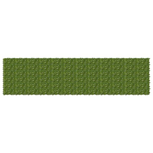 Завеса за балкон с листа Зелен и жълт 600 x 150 cm