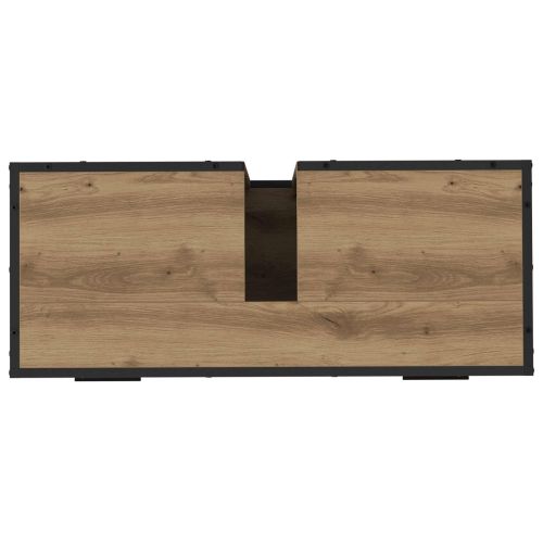 Шкаф за баня Дъб 80 x 33 x 60 см Инженерно дърво