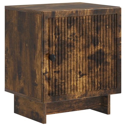 Нощен шкаф 2 бр. Опушен дъб 43 x 34,5 x 50 см