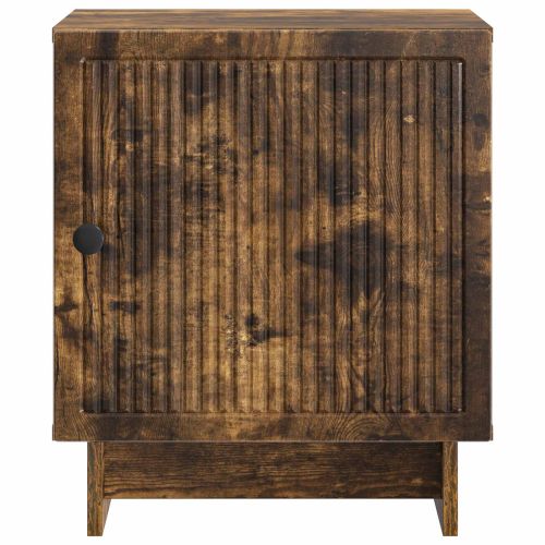 Нощен шкаф 2 бр. Опушен дъб 43 x 34,5 x 50 см