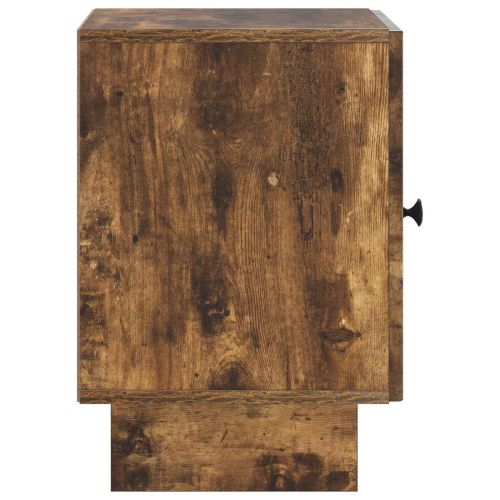 Нощен шкаф 2 бр. Опушен дъб 43 x 34,5 x 50 см