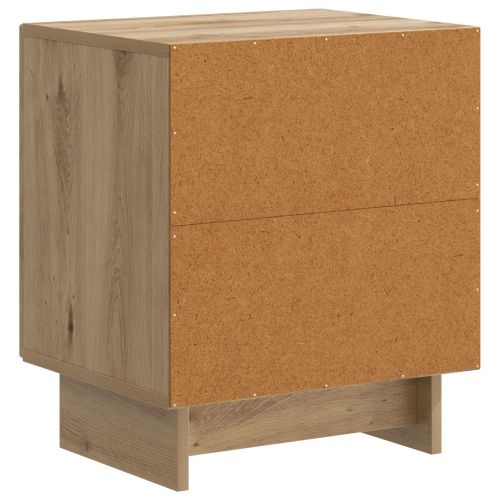 Нощен шкаф 2 pcs Дъб артизан 43 x 34,5 x 50 см