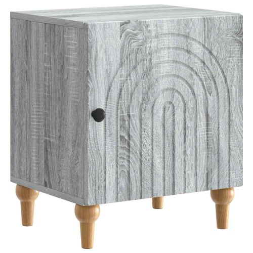 Нощен шкаф Сива сонома 43 x 34,5 x 50 см Инженерна дървесина