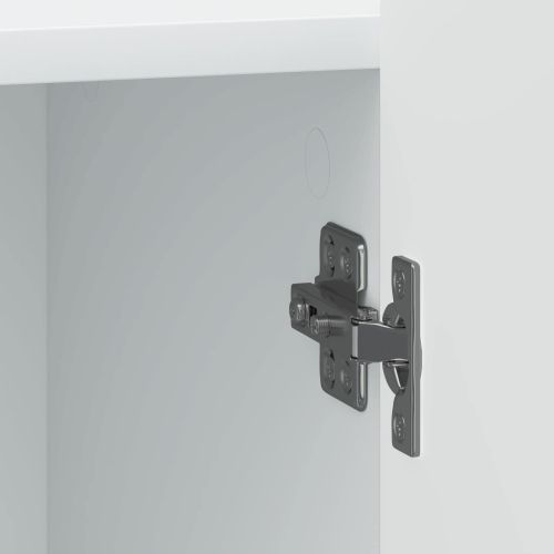 Нощен шкаф 2 pcs Бяло 43 x 34,5 x 52 см Инженерна дървесина