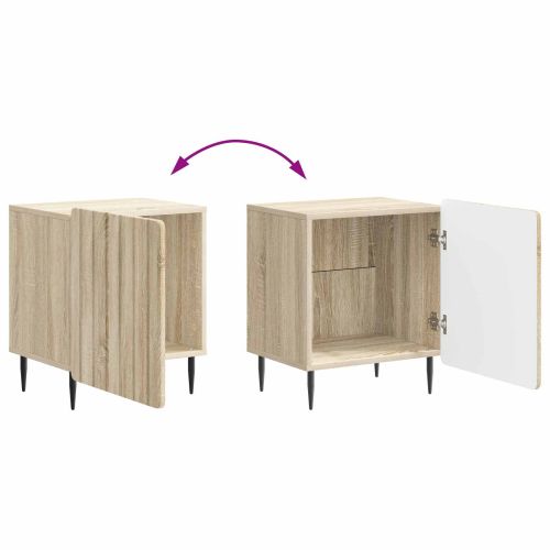 Нощен шкаф 2 pcs Дъб сонома 43 x 34,5 x 52 см