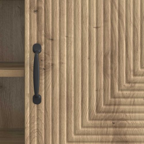 ТВ шкаф 150 x 31 x 50 см Дъб артизан Инженерна дървесина