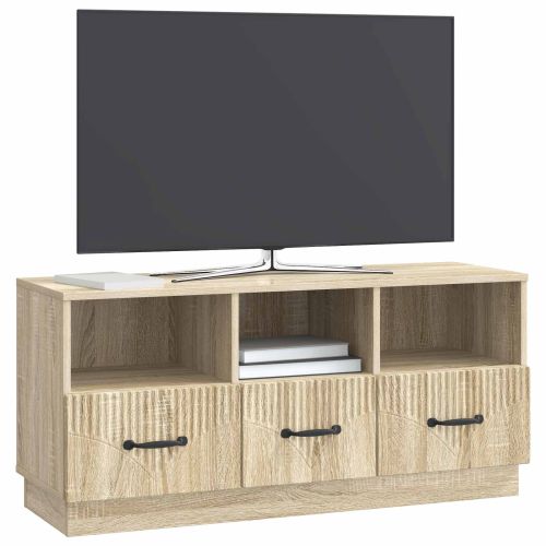ТВ шкаф Дъб сонома 102 x 34,5 x 47 см Инженерна дървесина