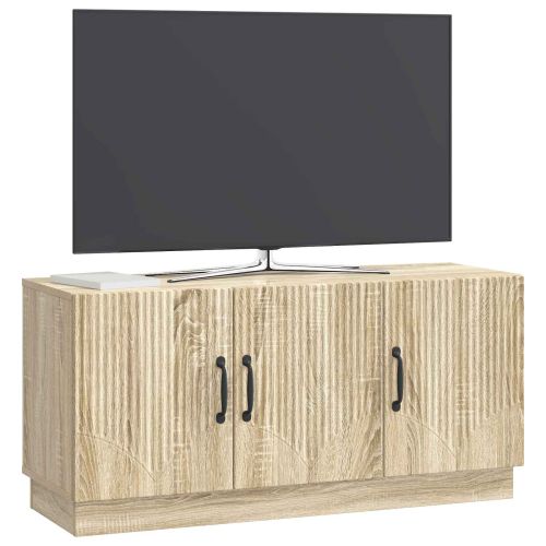 ТВ шкаф Дъб сонома 99 x 34,5 x 47 см Инженерна дървесина