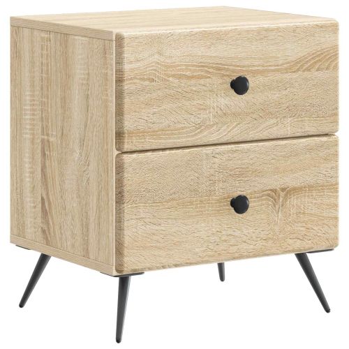 Нощен шкаф Дъб сонома 43 x 34,5 x 47,5 см Инженерна дървесина