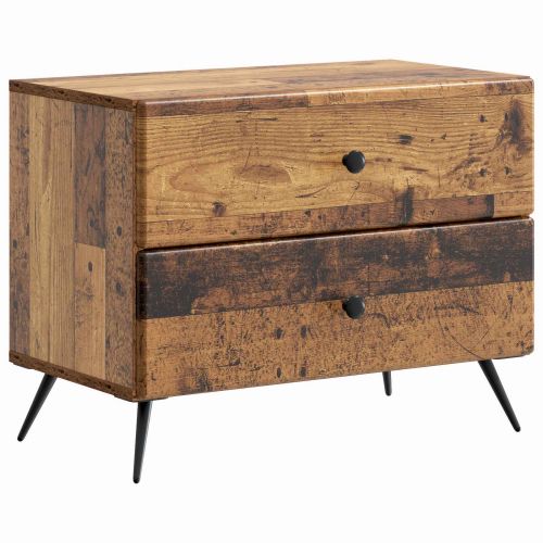 Нощен шкаф Старо дърво 62 x 34,5 x 47,5 см Инженерна дървесина