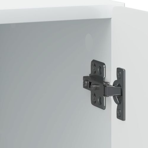 Нощен шкаф 2 pcs Бяло 43 x 34,5 x 50 см Инженерна дървесина