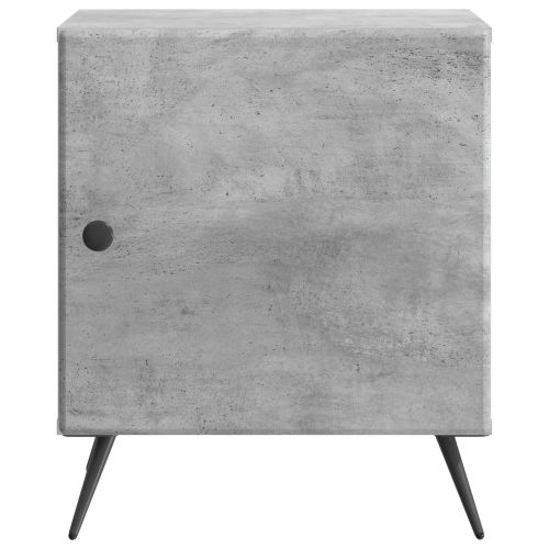 Нощен шкаф 2 pcs Бетонно сиво 43 x 34,5 x 50 см