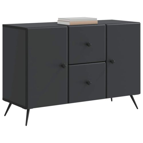 Служебен шкаф Черно 89 x 34,5 x 60 см Инженерна дървесина