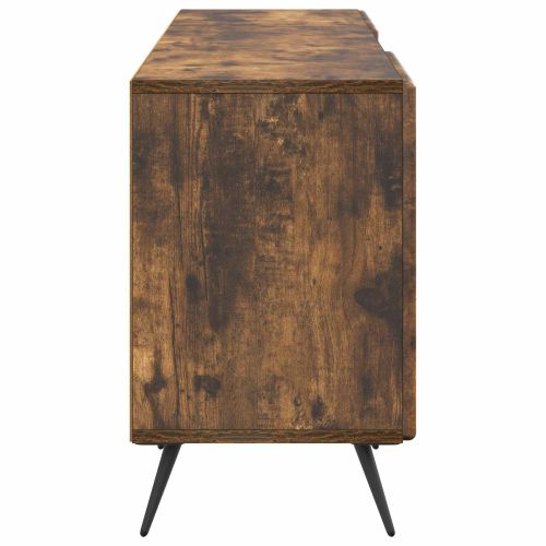 ТВ шкаф Опушен дъб 150 x 31 x 50 см Инженерна дървесина