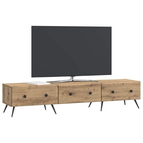 ТВ шкаф Дъб артизан 147 x 34,5 x 30 см Инженерна дървесина