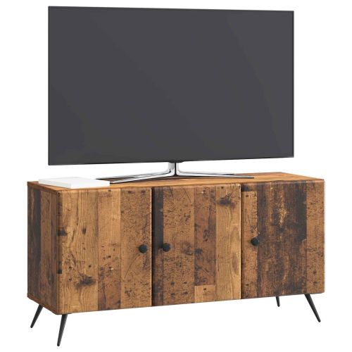 ТВ шкаф Старо дърво 99 x 34,5 x 50 см Инженерна дървесина
