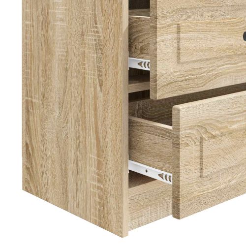 Нощен шкаф Дъб сонома 62 x 34,5 x 44,5 см Инженерна дървесина