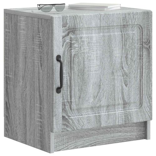Нощен шкаф 2 pcs Сива сонома 43 x 34,5 x 47 см