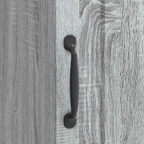 Нощен шкаф 2 pcs Сива сонома 43 x 34,5 x 47 см
