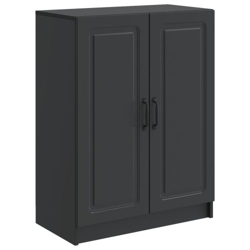 Служебен шкаф Черно 66 x 34,5 x 87 см Инженерна дървесина