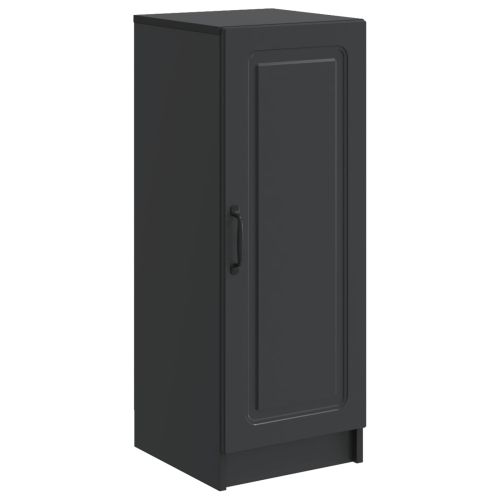 Служебен шкаф Черно 33 x 34,5 x 87 см Инженерна дървесина