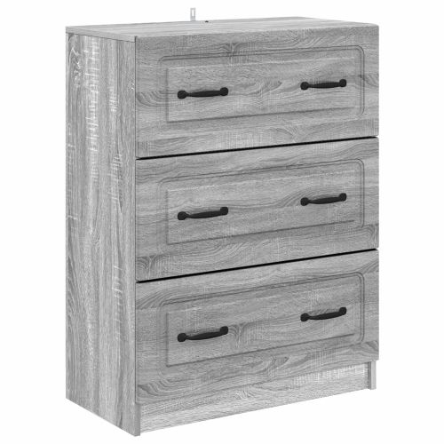 Чекмеджетен шкаф Сива сонома 66 x 34,5 x 87 см
