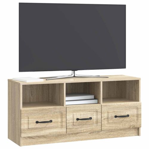 ТВ шкаф Дъб сонома 102 x 34,5 x 47 см Инженерна дървесина