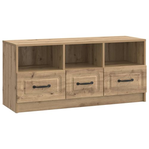 ТВ шкаф Дъб артизан 102 x 34,5 x 47 см Инженерна дървесина