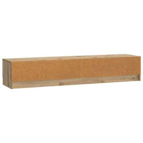 ТВ шкаф 147 x 34,5 x 27 см Дъб артизан Инженерна дървесина
