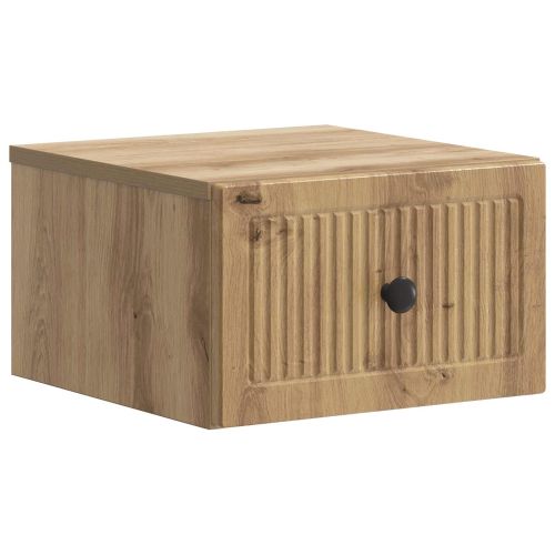 Спален шкаф с монтаж на стена Дъб артизан 33 x 34,5 x 20 см