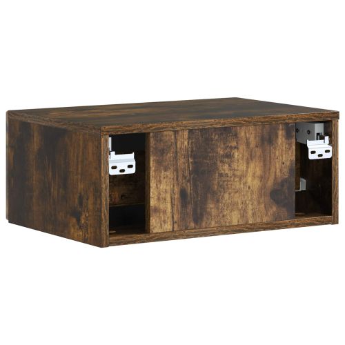 Нощен шкаф 2 бр. Опушен дъб 49 x 34,5 x 20 см