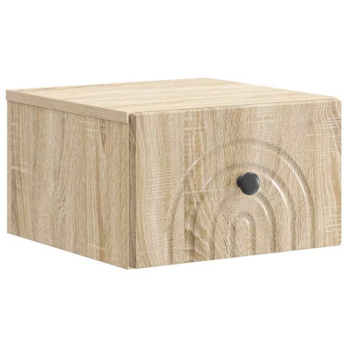 Спален шкаф с монтаж на стена Дъб сонома 33 x 34,5 x 20 см