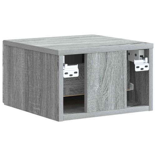 Спален шкаф с монтаж на стена Сива сонома 33 x 34,5 x 20 см