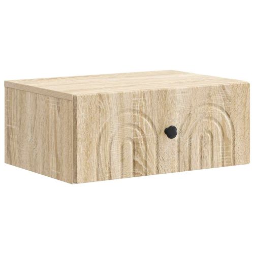 Спален шкаф с монтаж на стена Дъб сонома 49 x 34,5 x 20 см