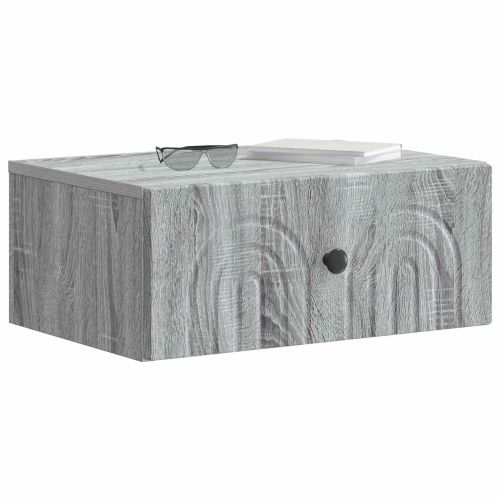 Спален шкаф с монтаж на стена Сива сонома 49 x 34,5 x 20 см