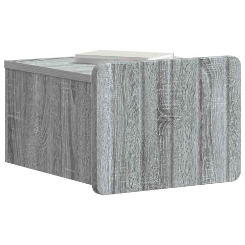 Спален шкаф с монтаж на стена Сива сонома 33 x 34,5 x 24 см