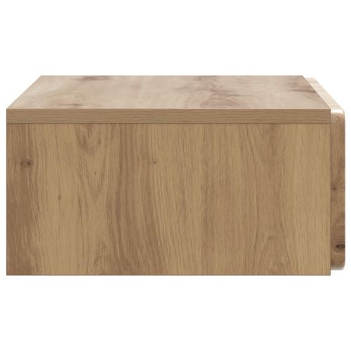 Стенен страничен масичка 59 x 34,5 x 17 см Инженерна дървесина