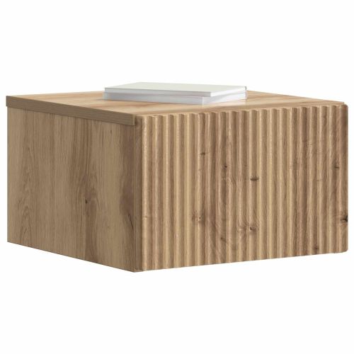 Спален шкаф с монтаж на стена Дъб артизан 33 x 34,5 x 20 см