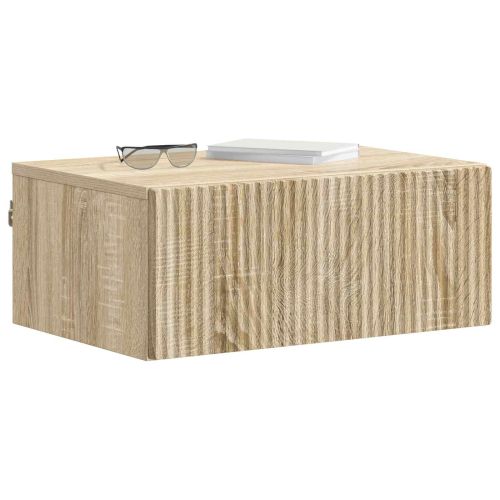 Спален шкаф с монтаж на стена Дъб сонома 49 x 34,5 x 20 см