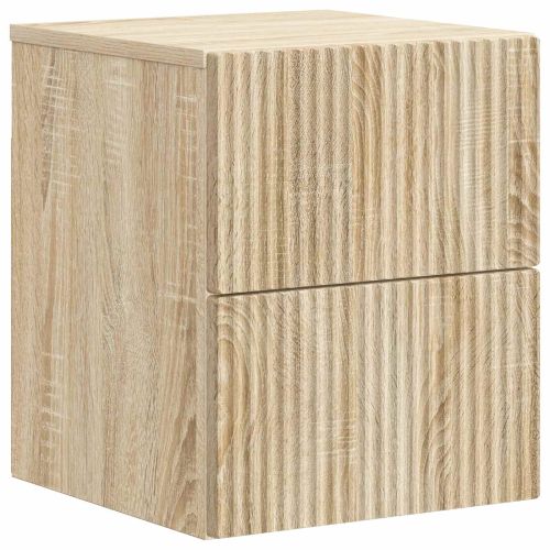 Спален шкаф с монтаж на стена Дъб сонома 33 x 34,5 x 40 см